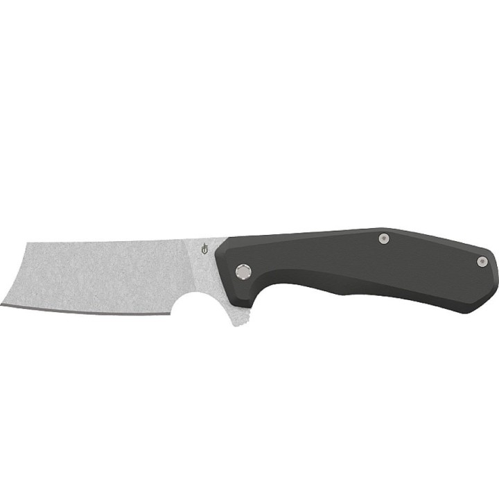 Couteau Gerber Asada Black Lame Acier 7Cr17MoV Manche Aluminium Framelock Clip G1807 - Livraison Gratuite