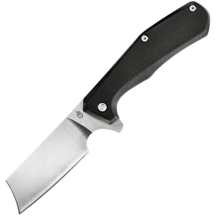 Couteau Gerber Asada Black Lame Acier 7Cr17MoV Manche Aluminium Framelock Clip G1807 - Livraison Gratuite