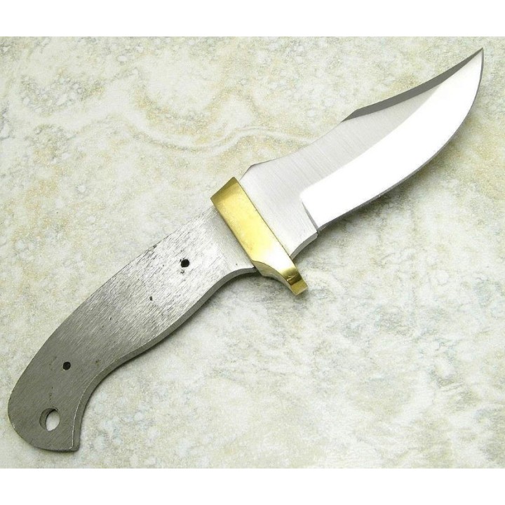 BL085 3 Lames A Customiser le manche Lame Acier Inox Garde en Laiton - Livraison Gratuite