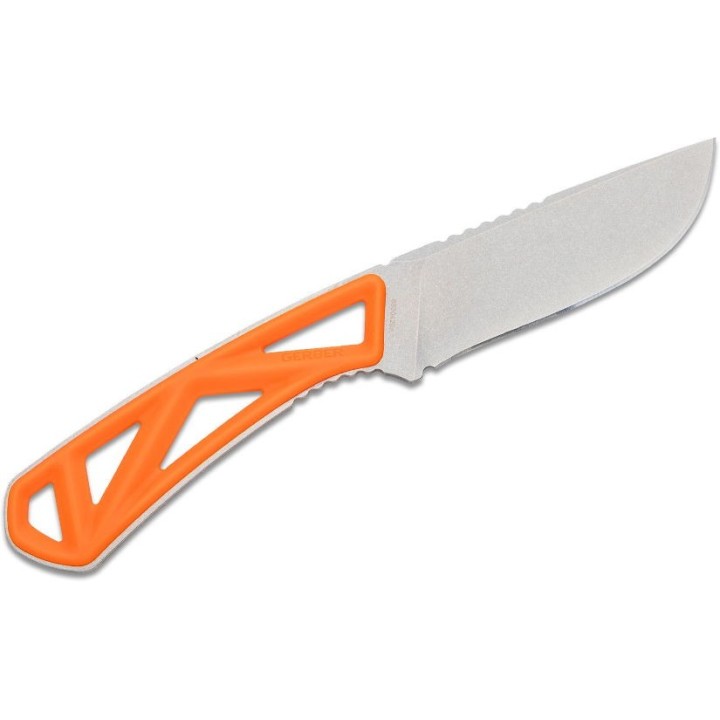 Couteau Gerber Exo-Mod Drop Point Orange Lame Acier 7Cr17MoV Etui Polymer G1796 - Livraison Gratuite
