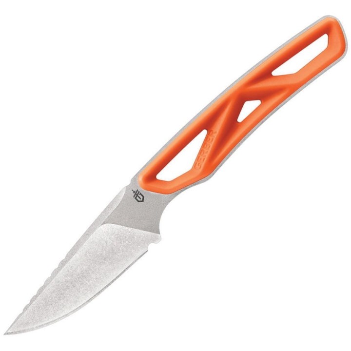 Couteau Gerber Exo-Mod Caper Orange Lame Acier 7Cr17MoV Etui Polymer G1798 - Livraison Gratuite