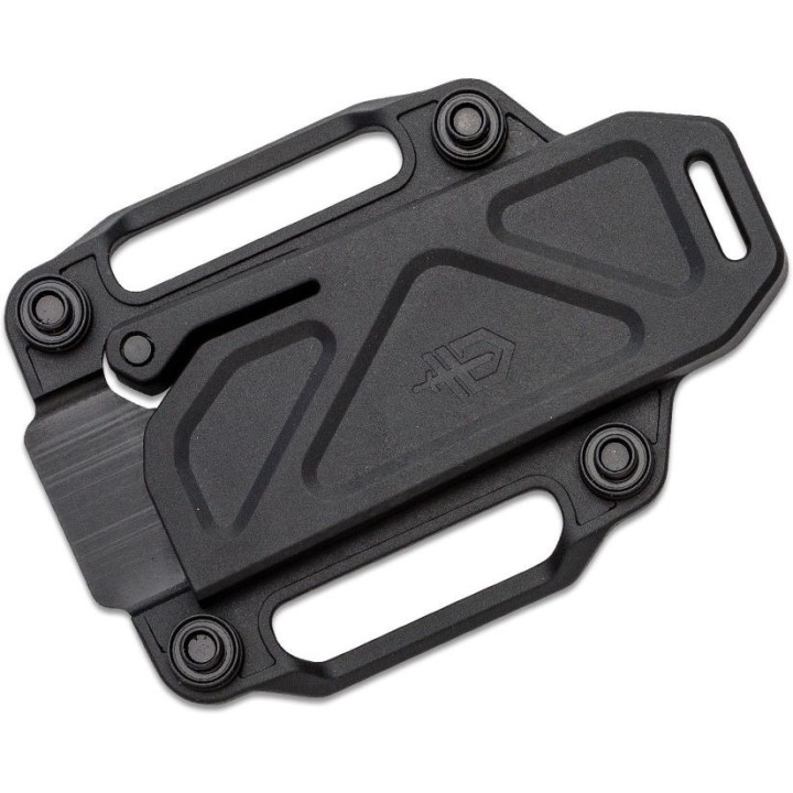 Couteau Gerber Exo-Mod Caper Black Lame Acier 7Cr17MoV Etui Polymer G1801 - Livraison Gratuite