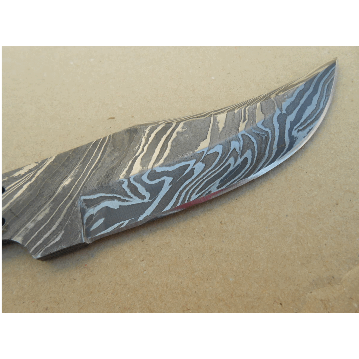 Lame A Customiser Skinner Damas 256 Couches Couteau de Chasse BL123 - Livraison Gratuite