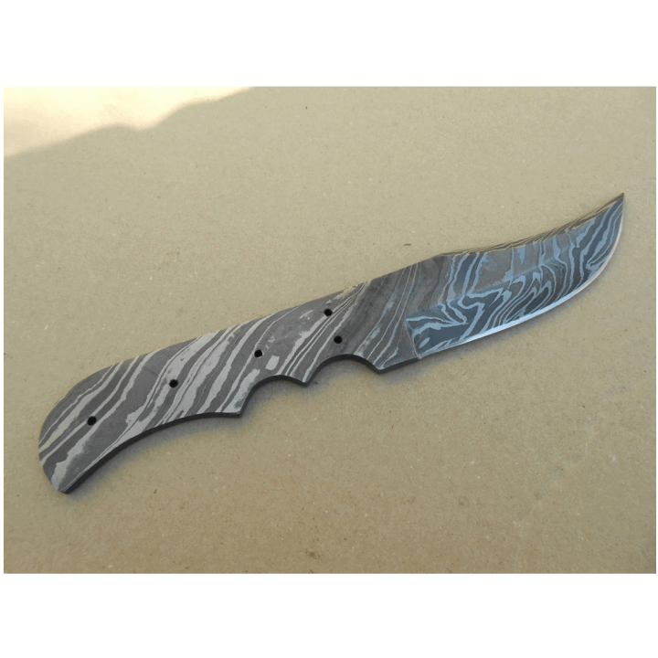 Lame A Customiser Skinner Damas 256 Couches Couteau de Chasse BL123 - Livraison Gratuite