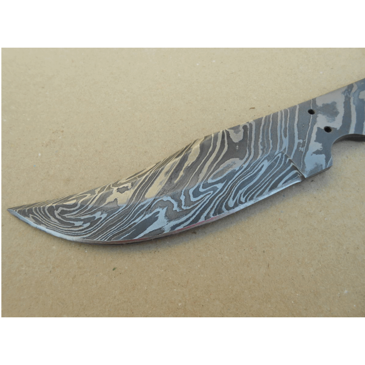 Lame A Customiser Skinner Damas 256 Couches Couteau de Chasse BL123 - Livraison Gratuite