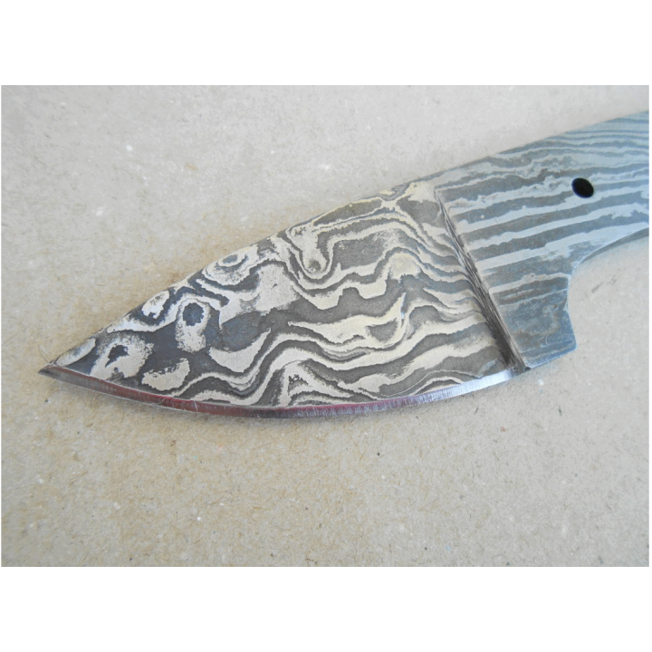 Lame A Customiser Skinner Damas 256 Couches Couteau de Chasse BL124 - Livraison Gratuite
