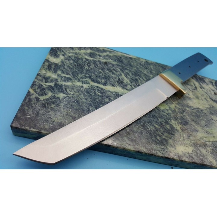 BL126 Lot de 2 Lames A Customiser le manche Lame Tanto Garde en Laiton - Livraison Gratuite