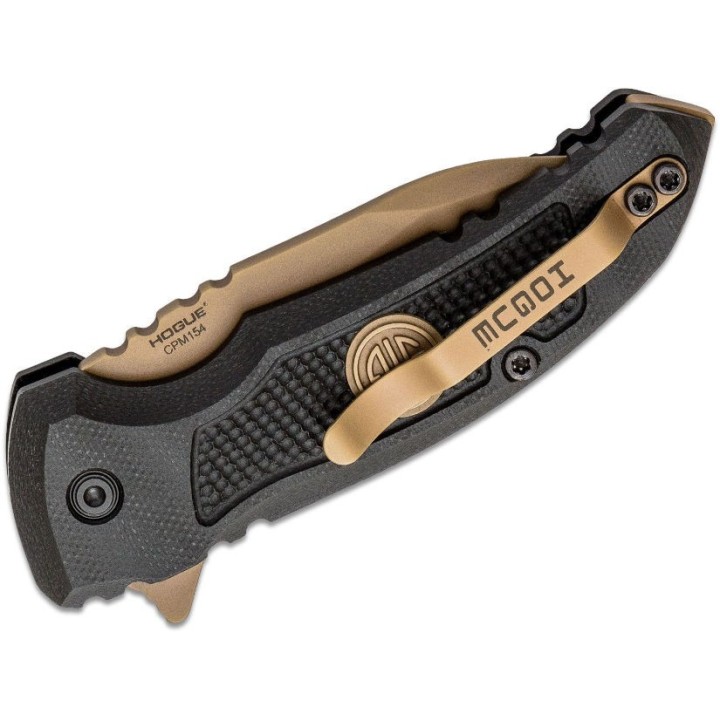 SIG16160 Couteau SIG X1-MicroFlip Emperor Scorpion Lame Acier CPM-154 Manche G10 Handle Brise Vitres USA - Livraison Gratuite 