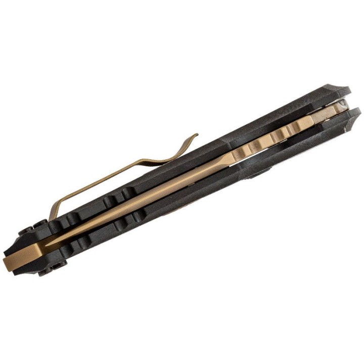 SIG16170 Couteau SIG X1-MicroFlip Emperor Scorpion Lame Acier CPM-154 Manche G10 Brise Vitres USA - Livraison Gratuite 