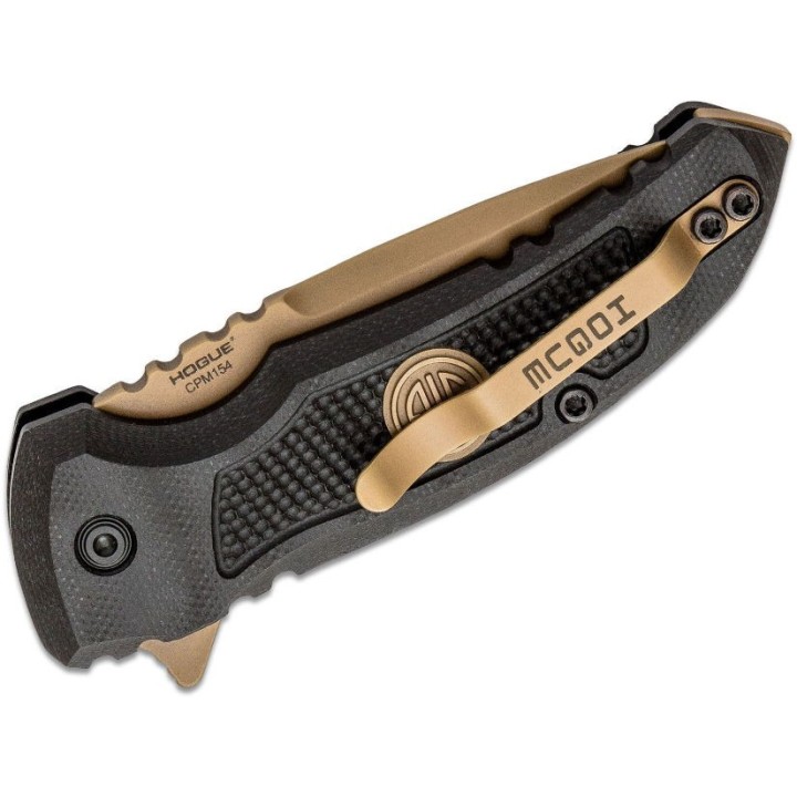 SIG16170 Couteau SIG X1-MicroFlip Emperor Scorpion Lame Acier CPM-154 Manche G10 Brise Vitres USA - Livraison Gratuite 