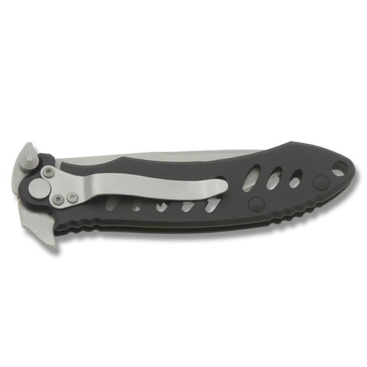 Couteau Remington Sportman FAST Manche Black Lame Acier 440 Serrat Linerlock Clip R18220 - Livraison Gratuite