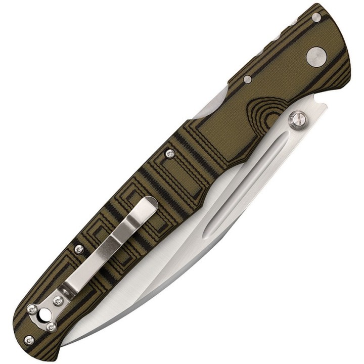 CS62P1A Couteau Cold Steel Frenzy I Lockback S35VN Plain Blade Black/Green G10 handle - Livraison Gratuite