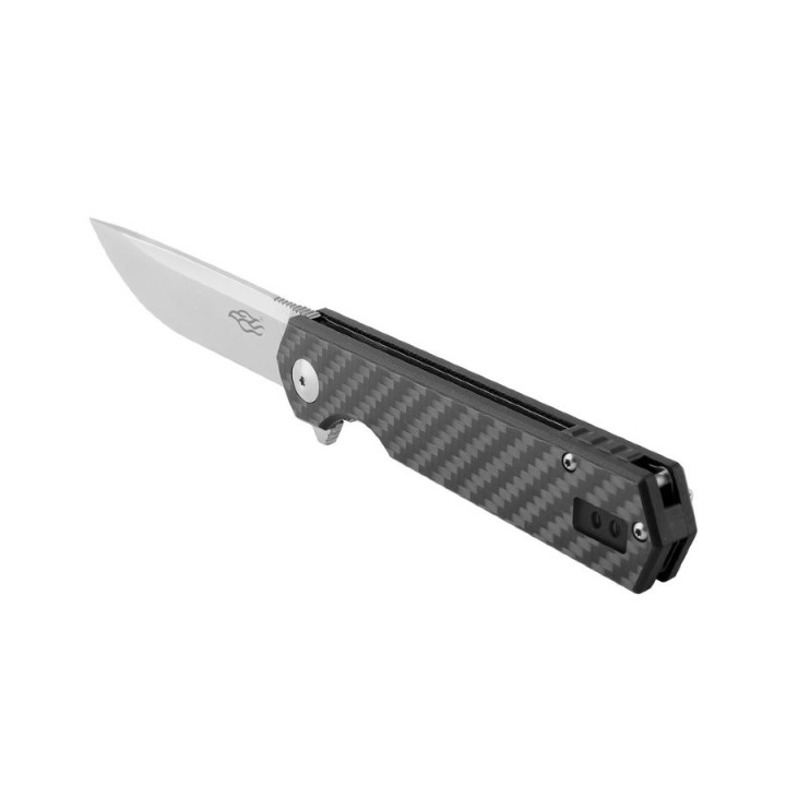 GAFH11CF Couteau Ganzo Firebird Lame Acier 440C Manche Fibre de Carbone Linerlock Clip - Livraison Gratuite