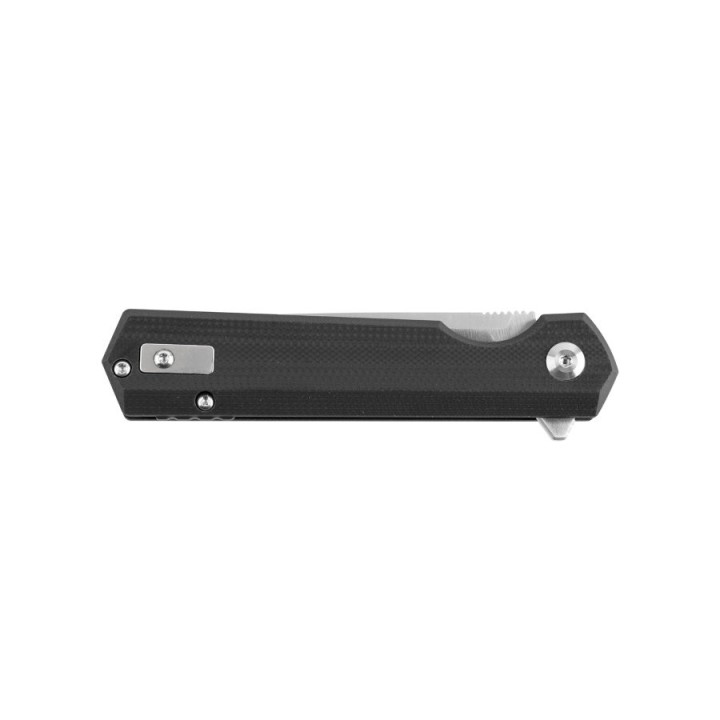 GAFH11SBK Couteau Ganzo Firebird Linerlock Black Lame Acier D2 Manche Black G10 Clip - Livraison Gratuite
