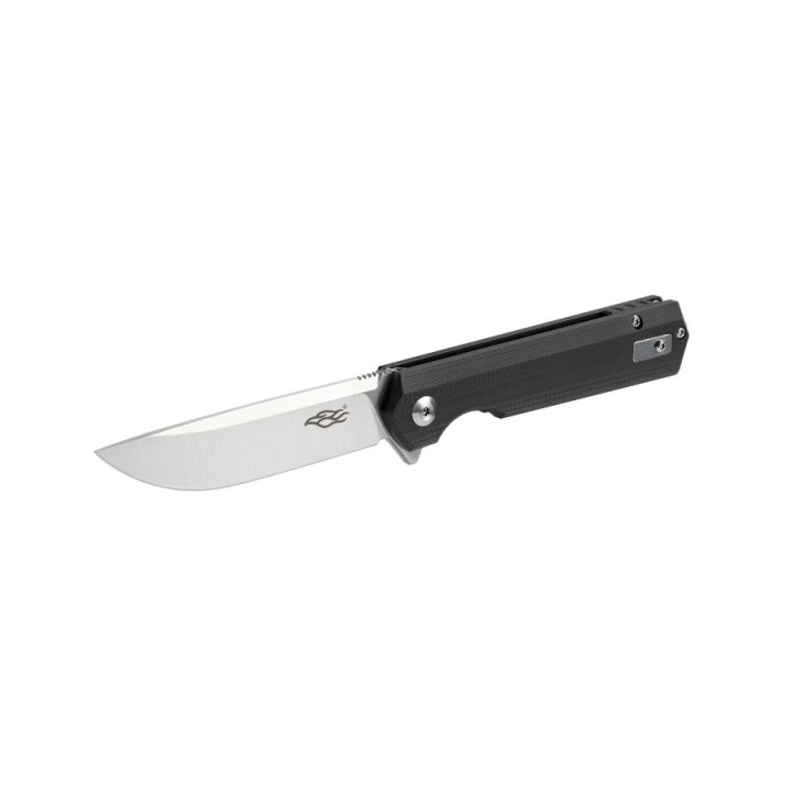 GAFH11SBK Couteau Ganzo Firebird Linerlock Black Lame Acier D2 Manche Black G10 Clip - Livraison Gratuite