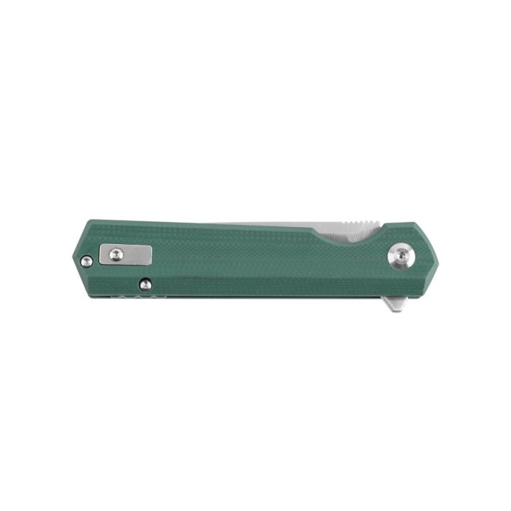 GAFH11SGB Couteau Ganzo Firebird Linerlock Green Lame Acier D2 Manche G10 Clip - Livraison Gratuite