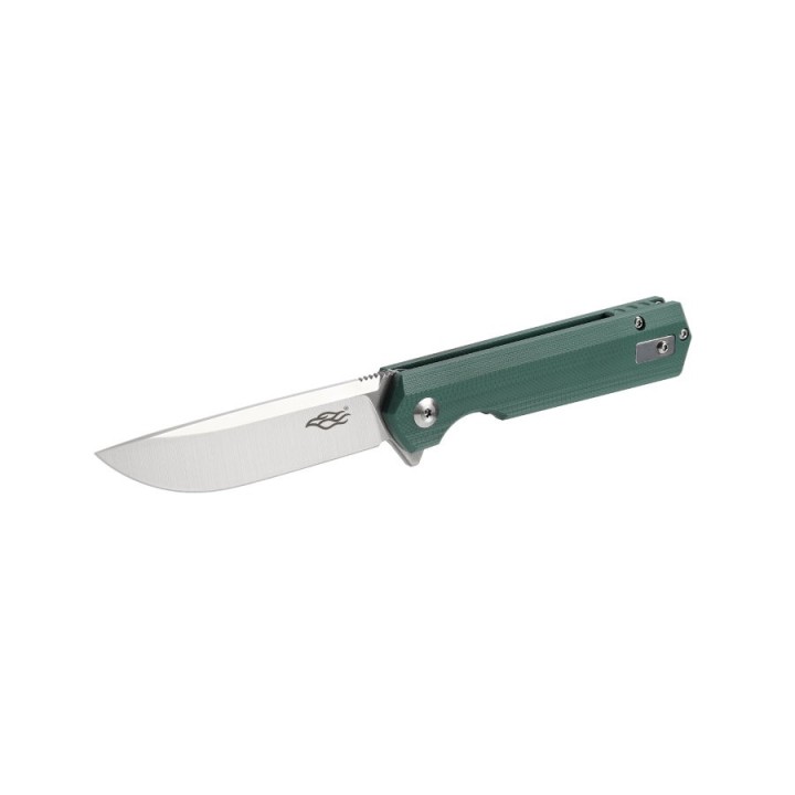 GAFH11SGB Couteau Ganzo Firebird Linerlock Green Lame Acier D2 Manche G10 Clip - Livraison Gratuite