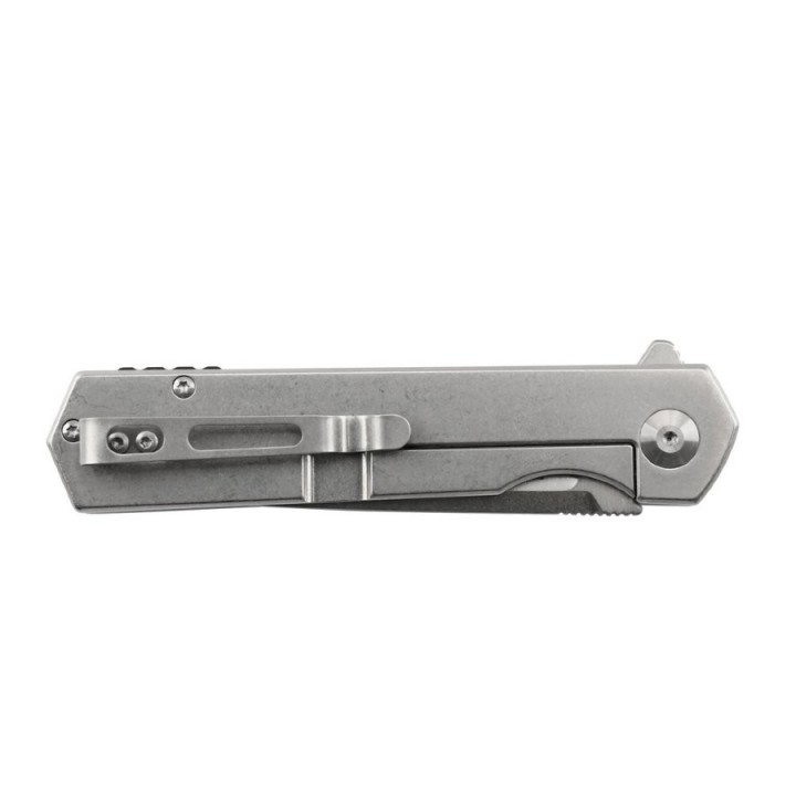 GAFH12SS Couteau Ganzo Firebird Linerlock Lame Acier D2 Manche Stainless Clip - Livraison Gratuite