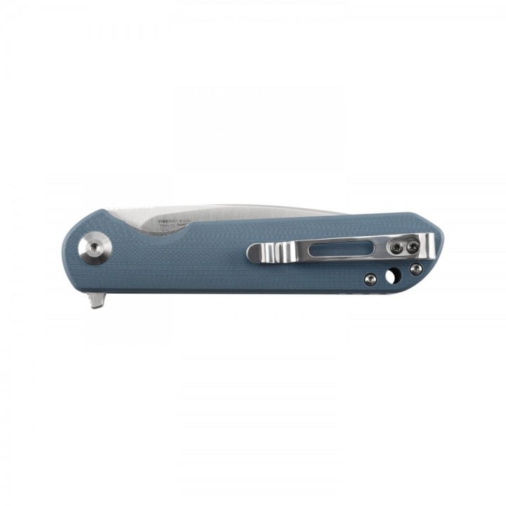 GAFH41GY Couteau Ganzo Firebird Gray Lame Acier D2 Manche G10 Clip - Livraison Gratuite