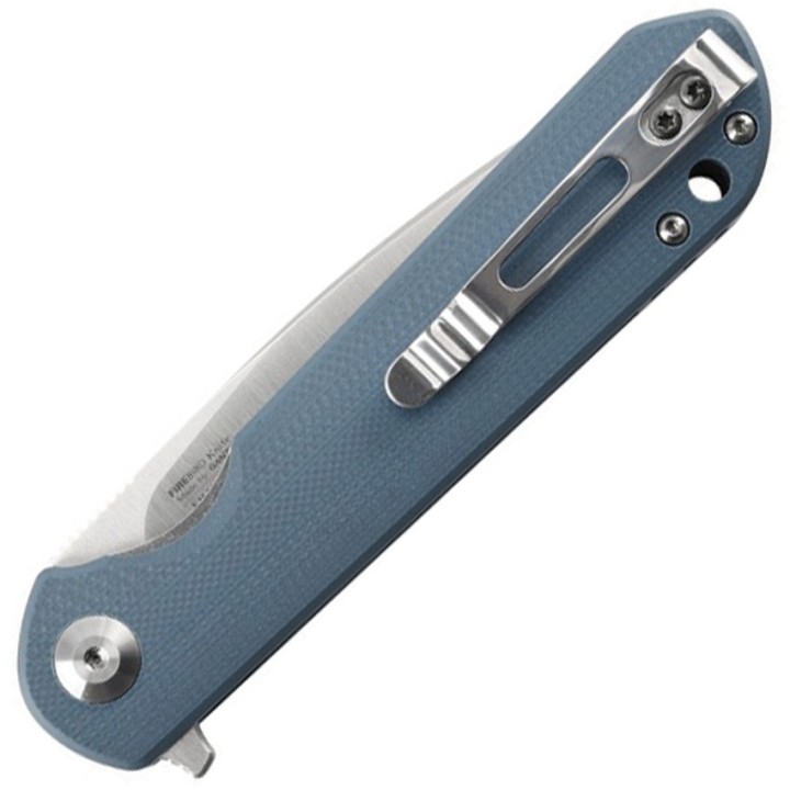 GAFH41GY Couteau Ganzo Firebird Gray Lame Acier D2 Manche G10 Clip - Livraison Gratuite