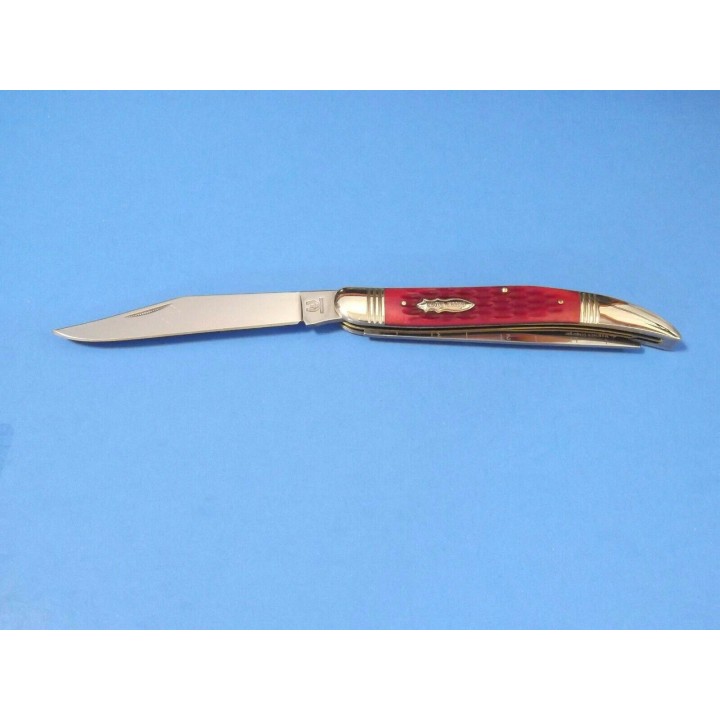 RR1401 Couteau de Pêcheur Rough Rider Fish Knife Acier 440 Manche Os - Livraison Gratuite