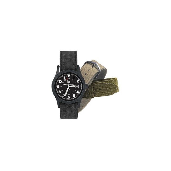 MONTRE SMITH&WESSON BLACK FACE SWW1464BLK MILITARY