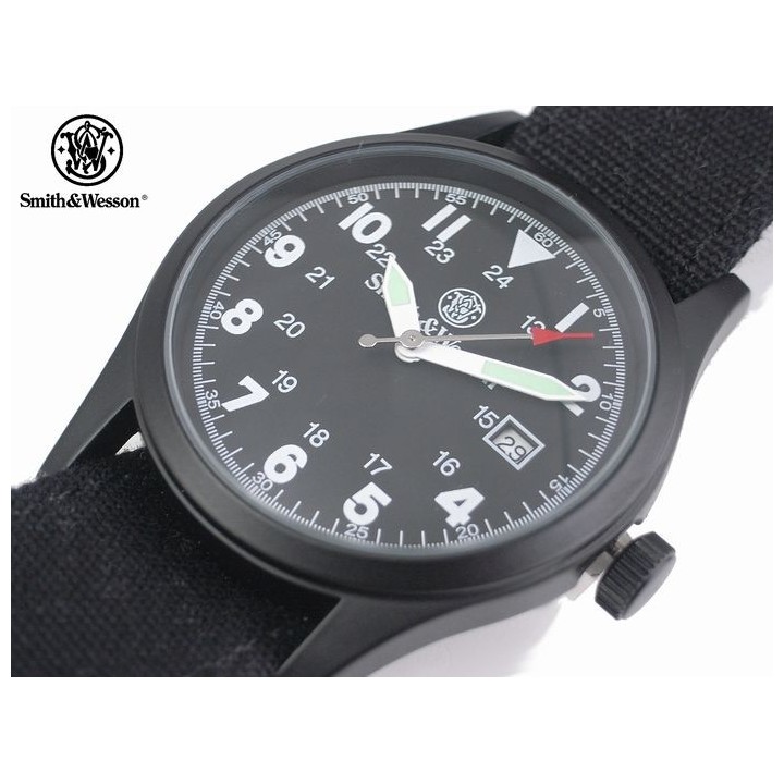 MONTRE SMITH&WESSON BLACK FACE SWW1464BLK MILITARY