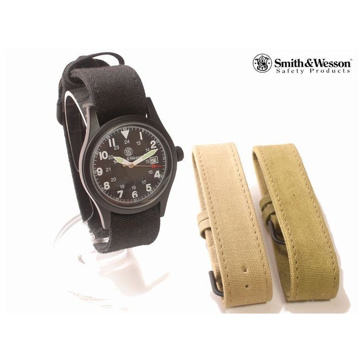 MONTRE SMITH&WESSON BLACK FACE SWW1464BLK MILITARY