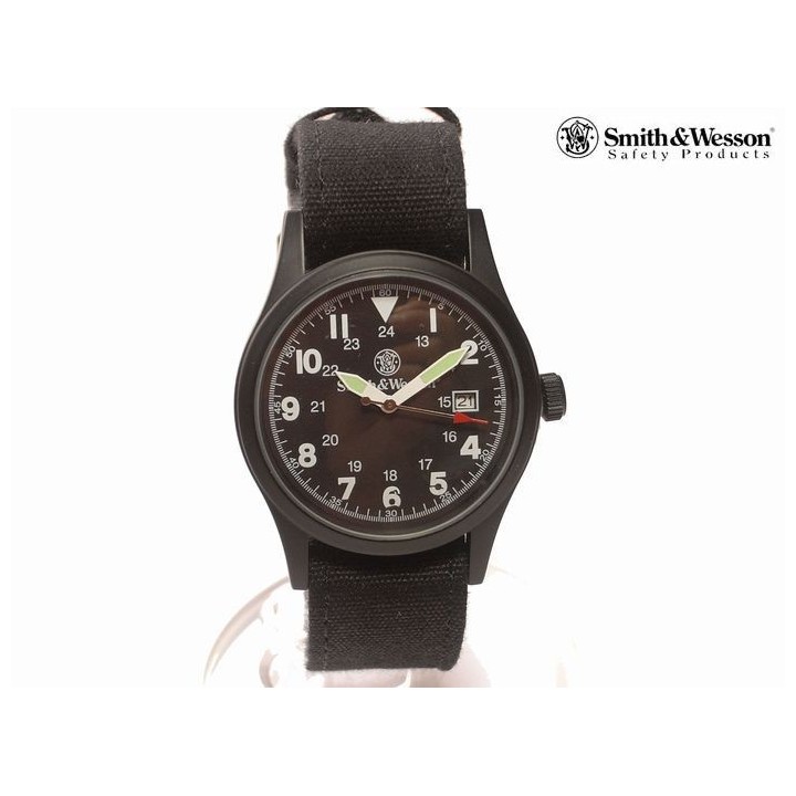 MONTRE SMITH&WESSON BLACK FACE SWW1464BLK MILITARY