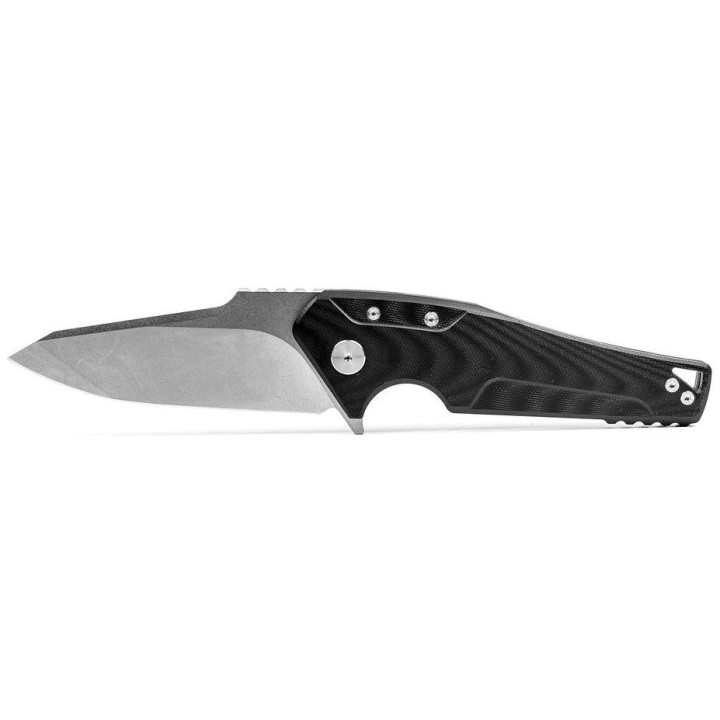 Couteau Real Steel Echo Lame Acier Bohler K110 Manche G10 Linerlock Clip RS9841 - Livraison Gratuite
