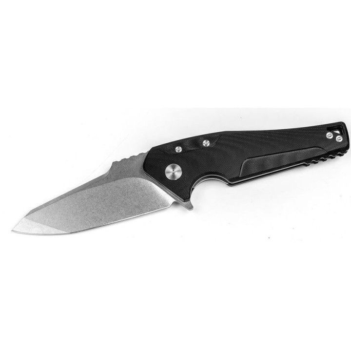 Couteau Real Steel Echo Lame Acier Bohler K110 Manche G10 Linerlock Clip RS9841 - Livraison Gratuite
