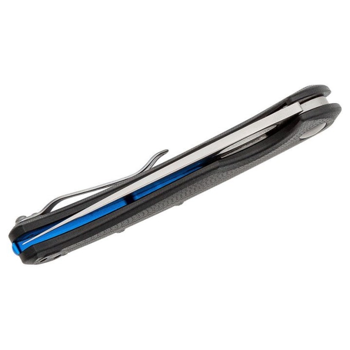 Couteau Steel Will Sedge Black Lame Acier D2 Manche G10 Linerlock Clip SMGF19M10 - Livraison Gratuite