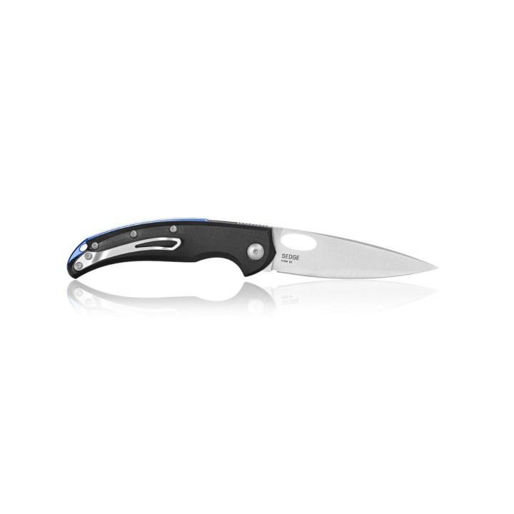 Couteau Steel Will Sedge Black Lame Acier D2 Manche G10 Linerlock Clip SMGF19M10 - Livraison Gratuite