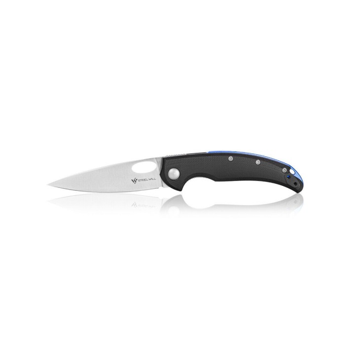 Couteau Steel Will Sedge Black Lame Acier D2 Manche G10 Linerlock Clip SMGF19M10 - Livraison Gratuite