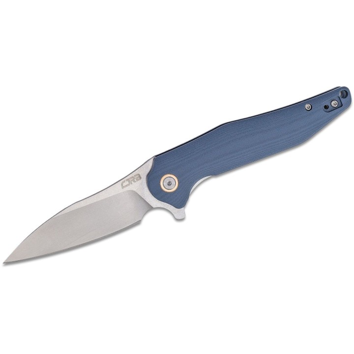 Couteau CJRB Agave Blue/Gray Lame Acier D2 Manche G10 Linerlock Clip J1911GYC - Livraison Gratuite