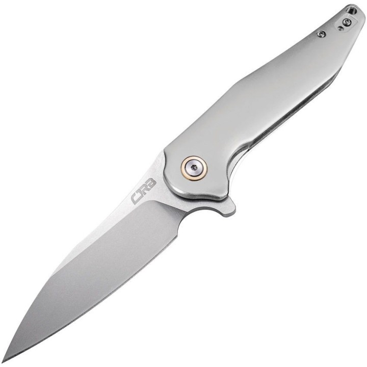 Couteau CJRB Agave Gray Lame Acier D2 Manche Aluminium Linerlock Clip J1911ALC - Livraison Gratuite