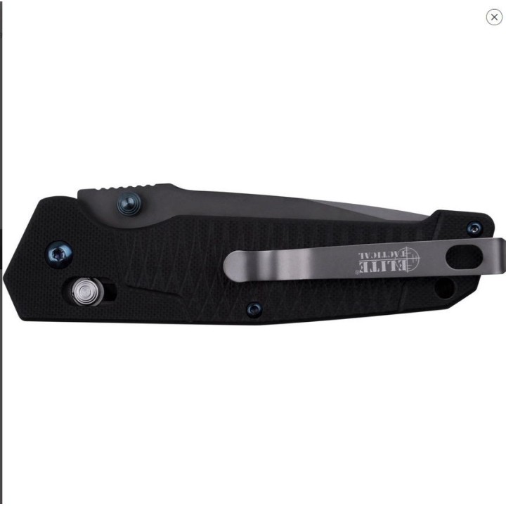 Couteau Elite Tactical Rapid Lock Lame Tanto Acier 8Cr13MoV Manche G10 Clip ET1016TBSO - Livraison Gratuite
