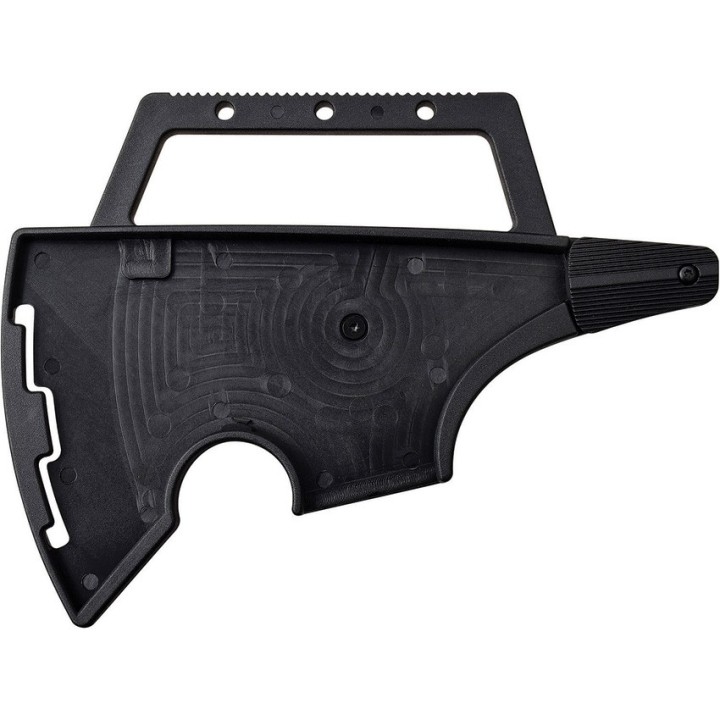 Hache Tomahawk Elite Tactical Axe Acier Inox Manche FRN Etui Plastique  Pied de Biche ETAXE001BK - Livraison Gratuite