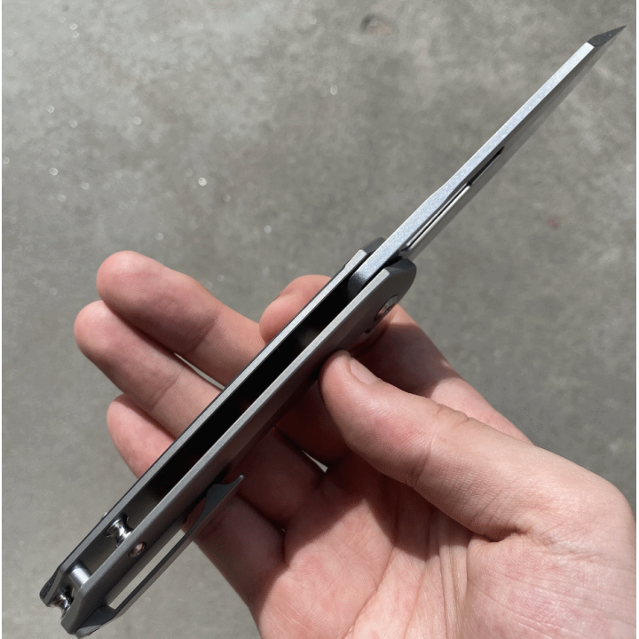 Couteau Kansept Shard Manche Titane/FCarbone Lame CPM-S35VN Ball Bearing K1006A5 - Livraison Gratuite