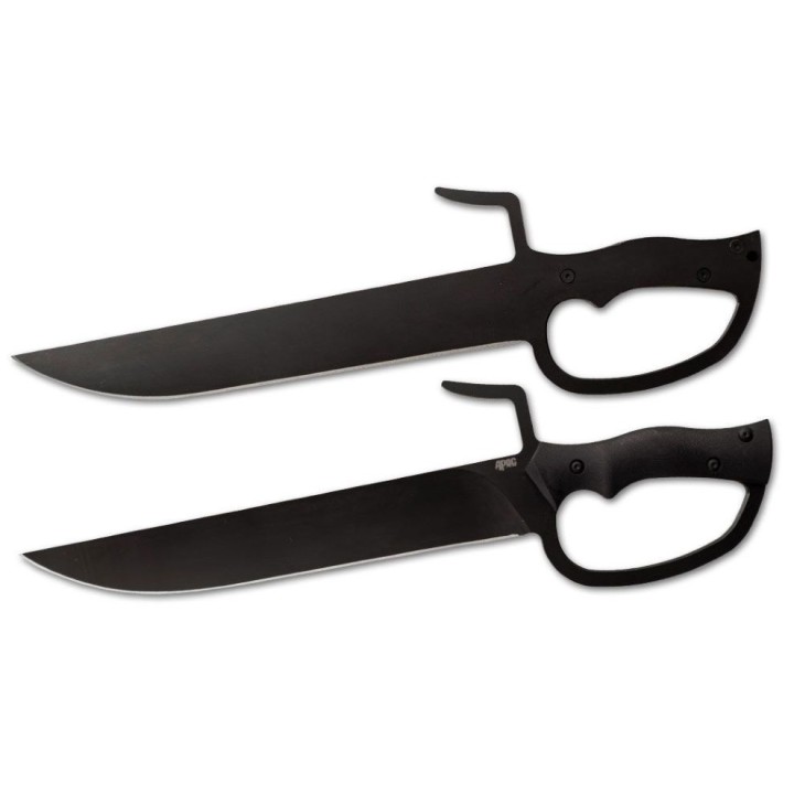 Couteaux APOC Butterfly Swords Lame Acier 9260 Manche G10 Etui Kydex DRK35590 - Livraison Gratuite