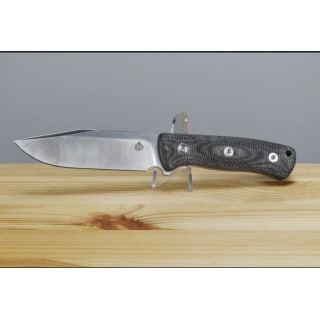 Couteau de Survie QSP Knife Bison Lame Acier D2 Manche Micarta Etui Kydex QS134A - Livraison Gratuite