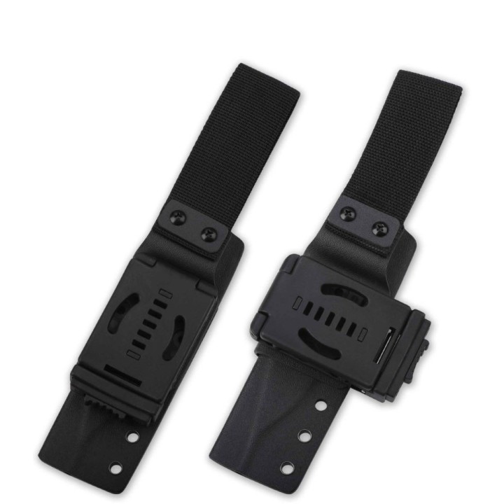 Couteau de Survie QSP Knife Bison Lame Acier D2 Manche Green Micarta Etui Kydex QS134C - Livraison Gratuite