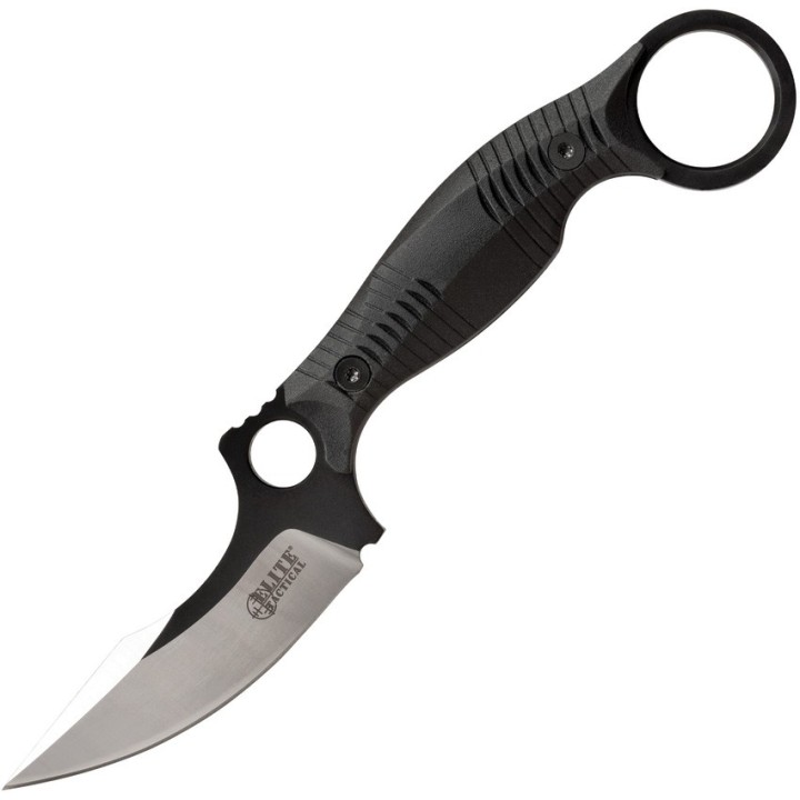 Karambit Elite Tactical Rout Lame Acier 8Cr13MoV Manche Abs Etui Kydex ETFIX007BK - Livraison Gratuite