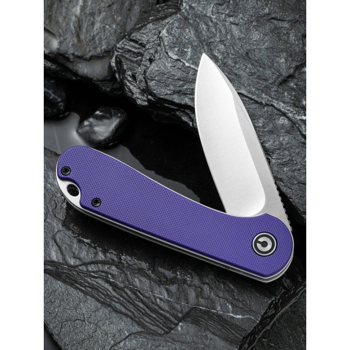 CIVC907V Couteau CIVIVI C907V Elementum Purple Lame D2 - Livraison Gratuite