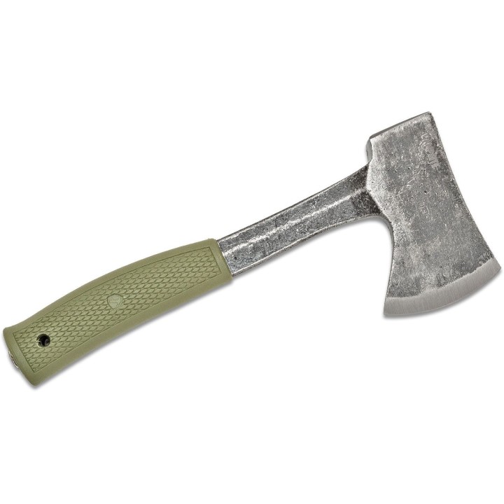 Hache Hachette Condor Campsite Axe Acier Carbone 1075 Manche Green Etui Kydex El Salvador CTK3933424HC - Livraison Gratuite