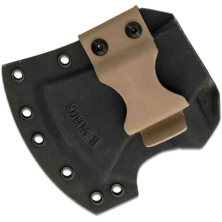 Hache Hachette Condor Campsite Axe Acier Carbone 1075 Manche Desert Etui Kydex El Salvador CTK3934424HC - Livraison Gratuite