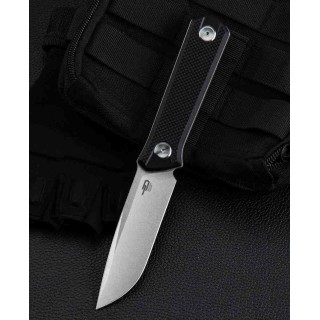 Couteau Bestech Hedron Black Lame Acier D2 Manche G10 Etui Kydex BTKF02A - Livraison Gratuite