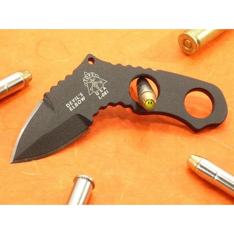 Tops Devil's Elbow Skeleton Karambit Couteaux TOPS KNIVES Acier Carbone 1095 Made In USA TPDEV02 - Livraison Gratuite