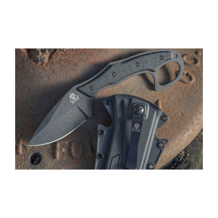 Couteau Karambit Kabar TDI Pocket Strike Tactical Lame AUS8 Manche & Etui FRN KA2491 - Livraison Gratuite
