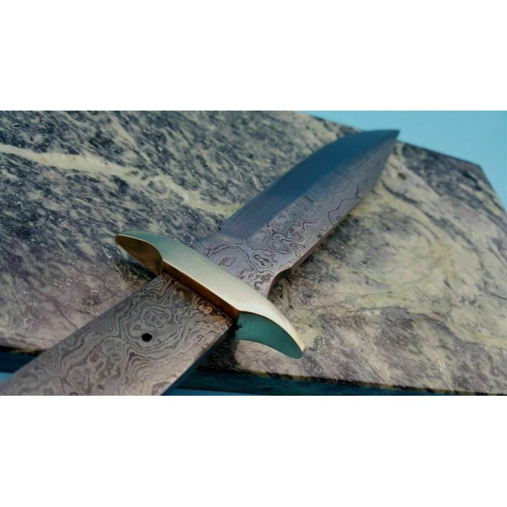 LOT DE 2 LameS A Customiser Damas Tactical Bowie 256 Couches Lame seule BL128D - Livraison Gratuite
